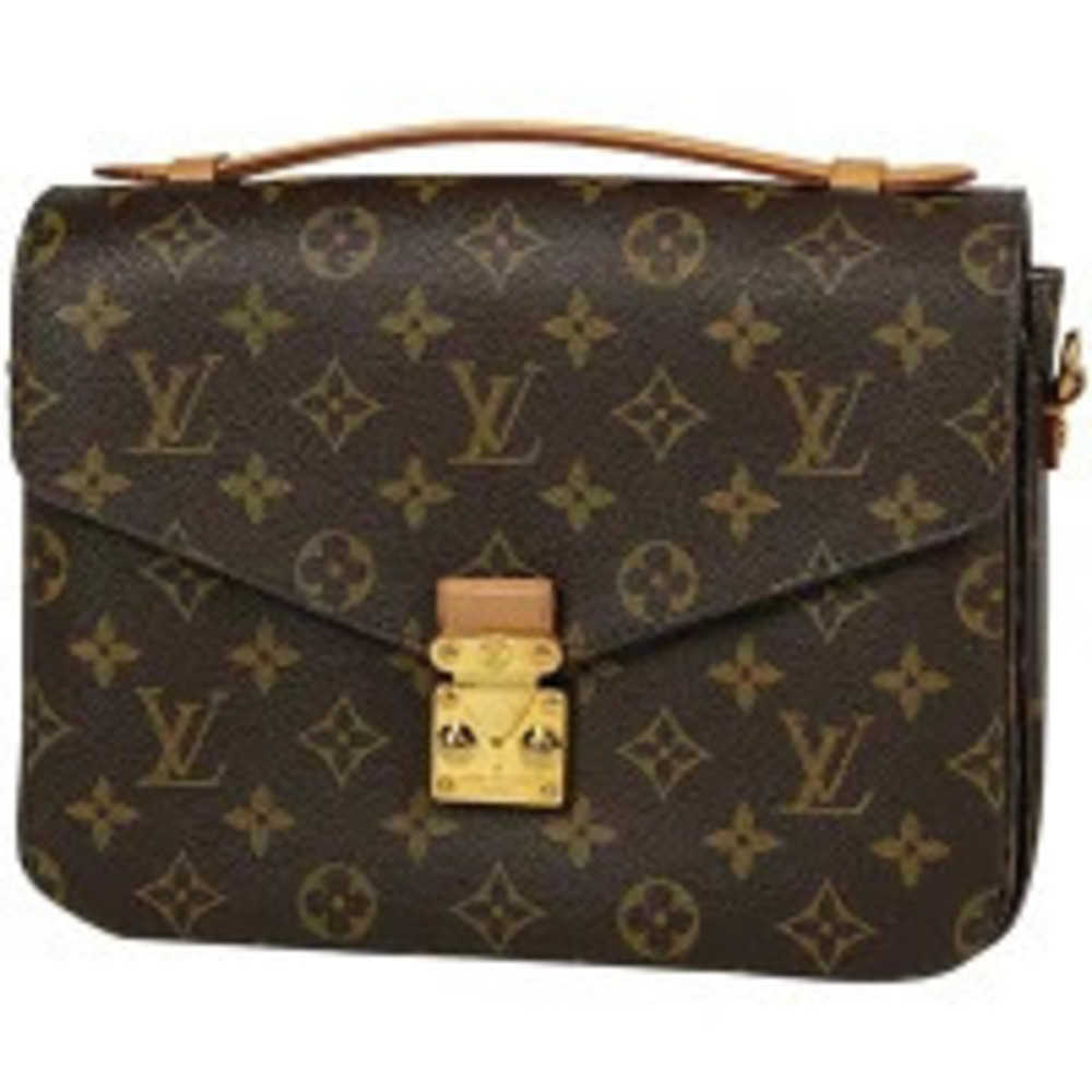 Louis Vuitton Pochette Metis Shoulder Bag Handbag Monogram Brown